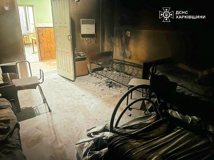 Новини Харкова: 6 осіб постраждали на пожежі в психоневрологічному інтернаті